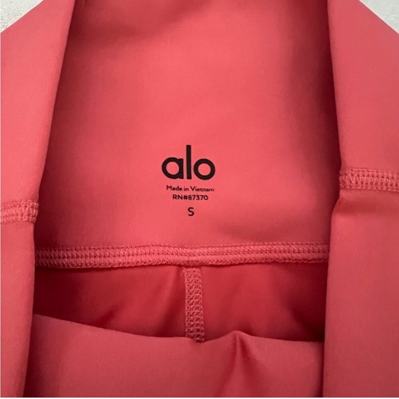 Alo Leggings Size S - coral pink color - Picture 2 of 7